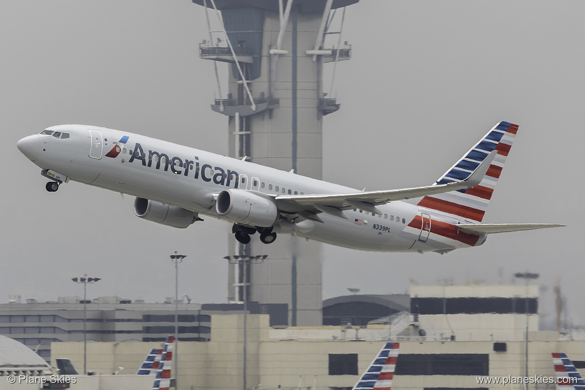 American Airlines Boeing 737-800 N339PL at Los Angeles International Airport (KLAX/LAX)