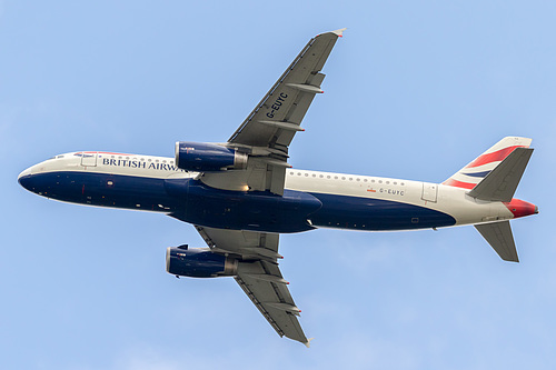 British Airways Airbus A320-200 G-EUYC at London Heathrow Airport (EGLL/LHR)