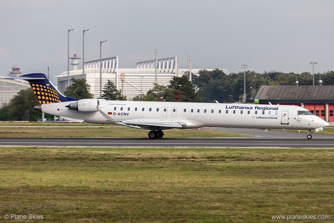 Lufthansa CityLine Canadair CRJ-900 D-ACNV at Frankfurt am Main International Airport (EDDF/FRA)