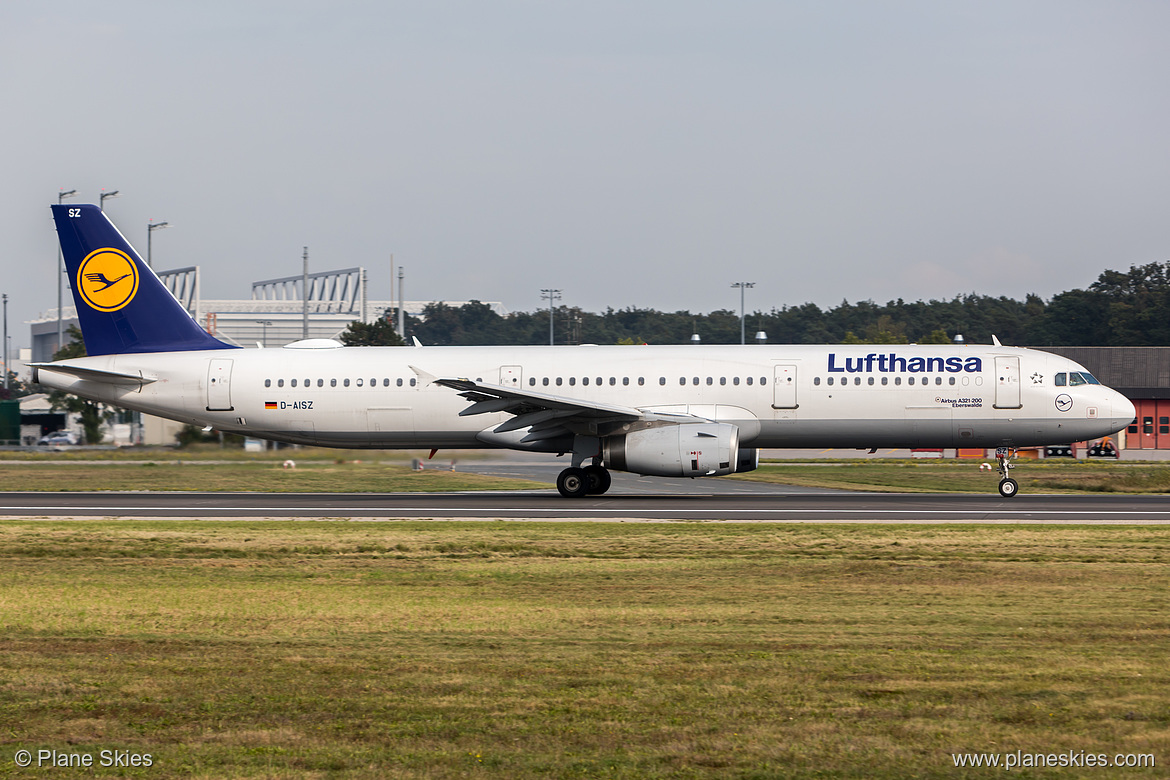 Lufthansa Airbus A321-200 D-AISZ at Frankfurt am Main International Airport (EDDF/FRA)