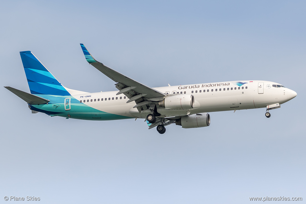 Garuda Indonesia Boeing 737-800 PK-GMG at Singapore Changi Airport (WSSS/SIN)