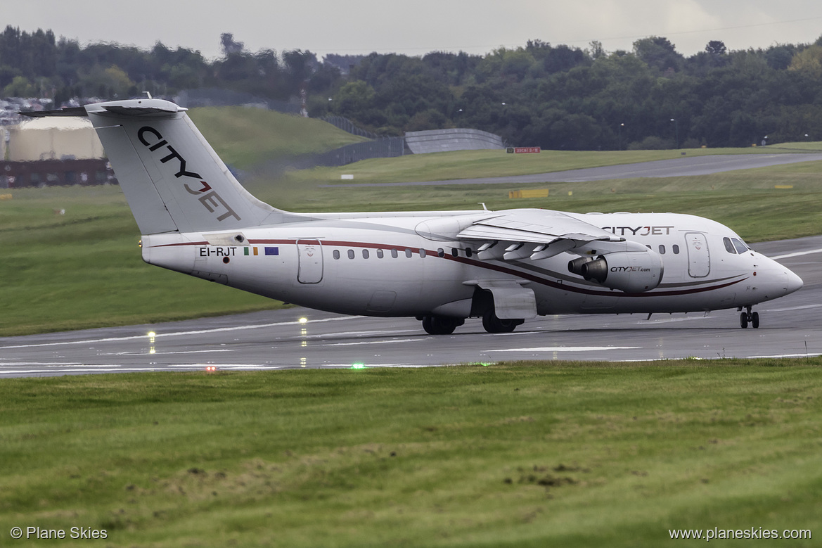 CityJet British Aerospace RJ85 EI-RJT at Birmingham International Airport (EGBB/BHX)