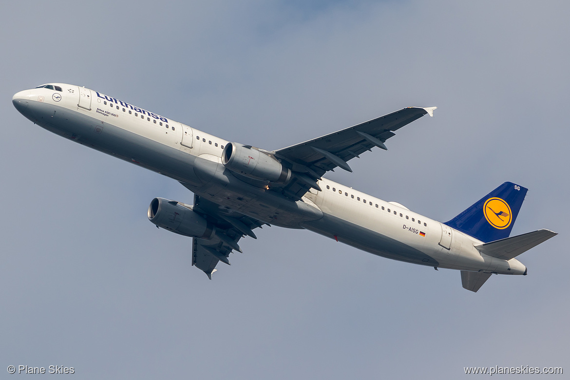 Lufthansa Airbus A321-200 D-AISG at Frankfurt am Main International Airport (EDDF/FRA)