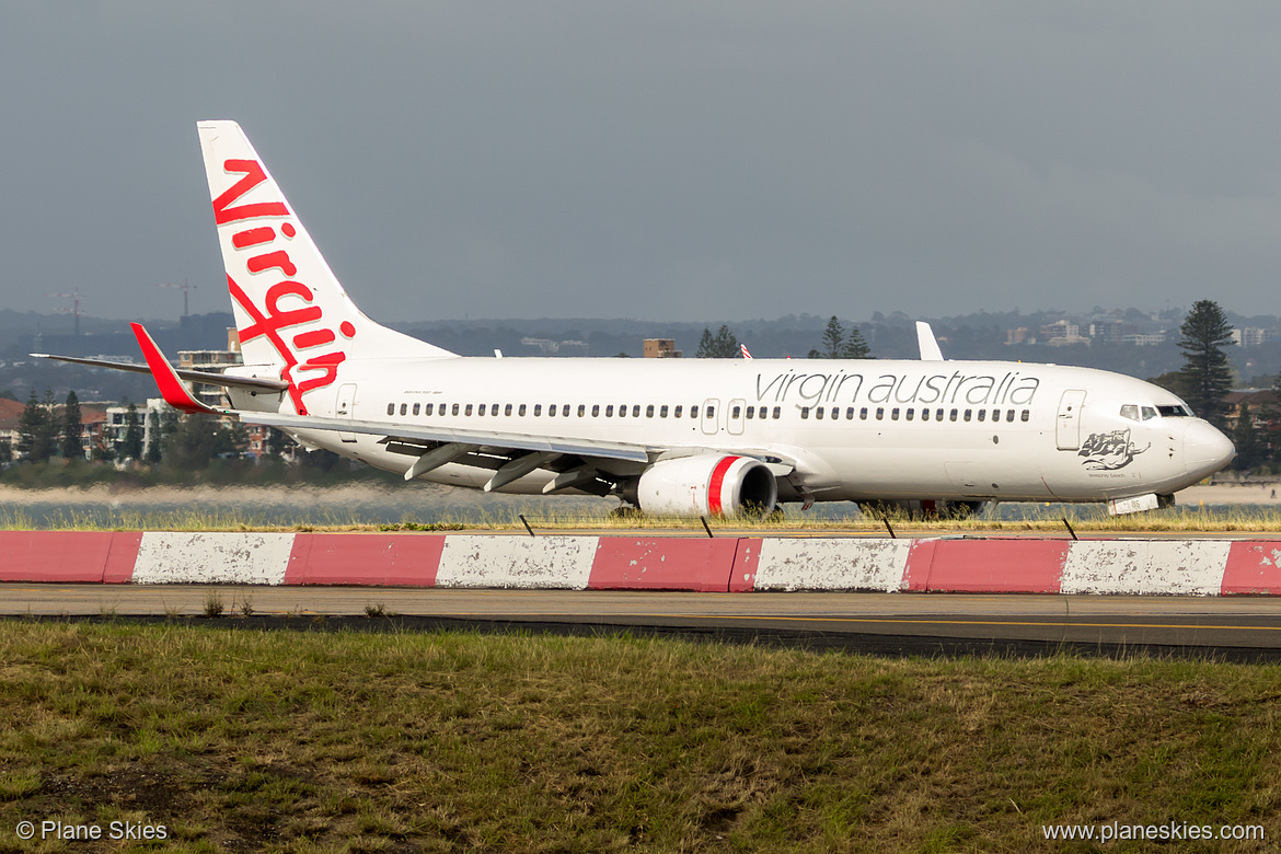 Virgin Australia Boeing 737-800 VH-VUS at Sydney Kingsford Smith International Airport (YSSY/SYD)