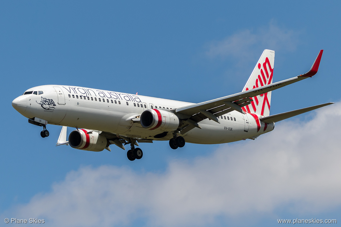 Virgin Australia Boeing 737-800 VH-VUK at Melbourne International Airport (YMML/MEL)