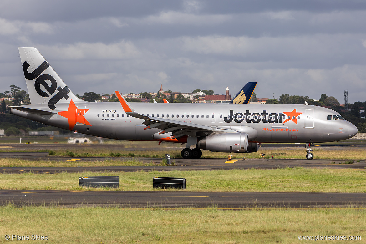 Jetstar Airways Airbus A320-200 VH-VFU at Sydney Kingsford Smith International Airport (YSSY/SYD)