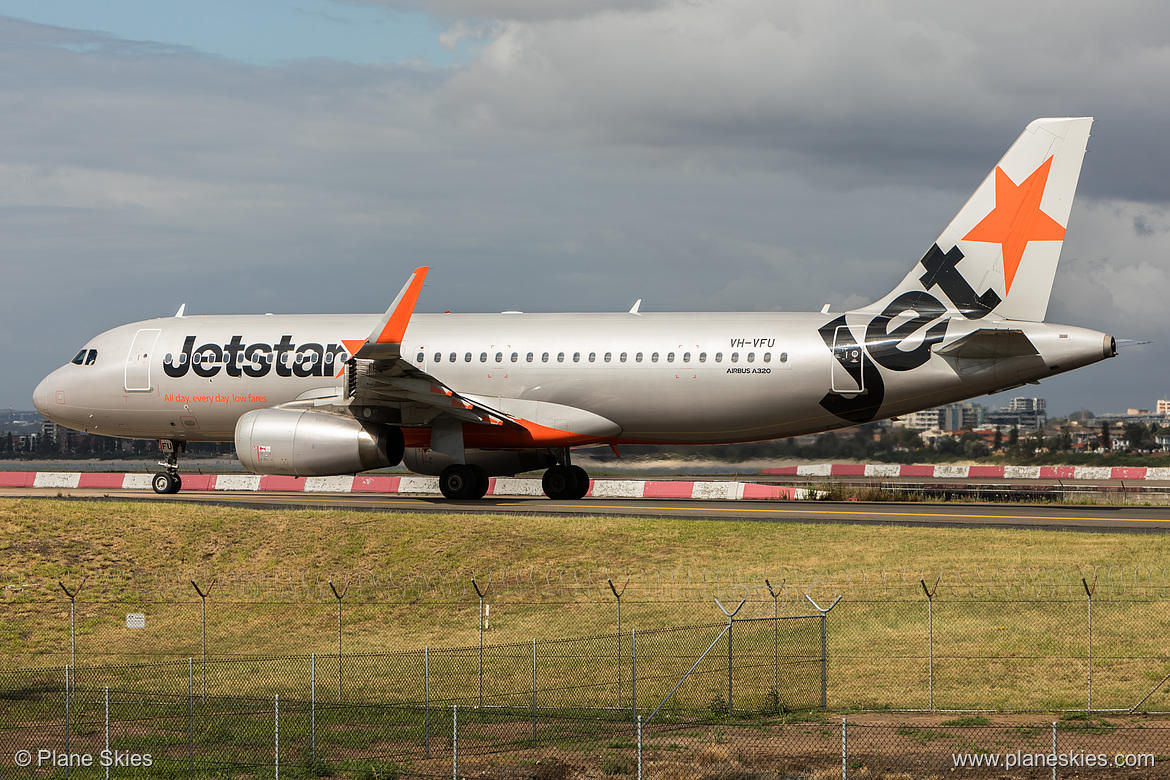 Jetstar Airways Airbus A320-200 VH-VFU at Sydney Kingsford Smith International Airport (YSSY/SYD)