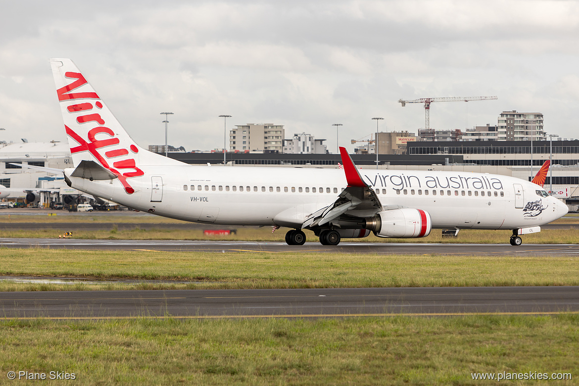 Virgin Australia Boeing 737-800 VH-VOL at Sydney Kingsford Smith International Airport (YSSY/SYD)