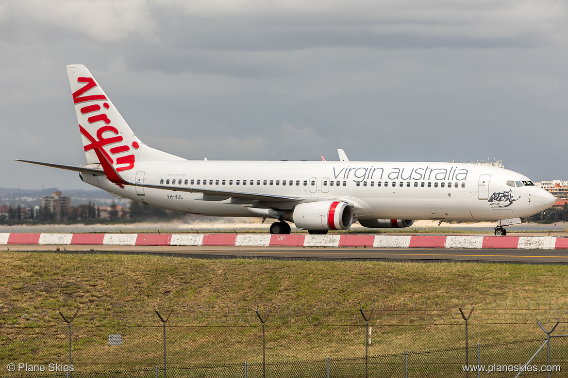 Virgin Australia Boeing 737-800 VH-VUL at Sydney Kingsford Smith International Airport (YSSY/SYD)