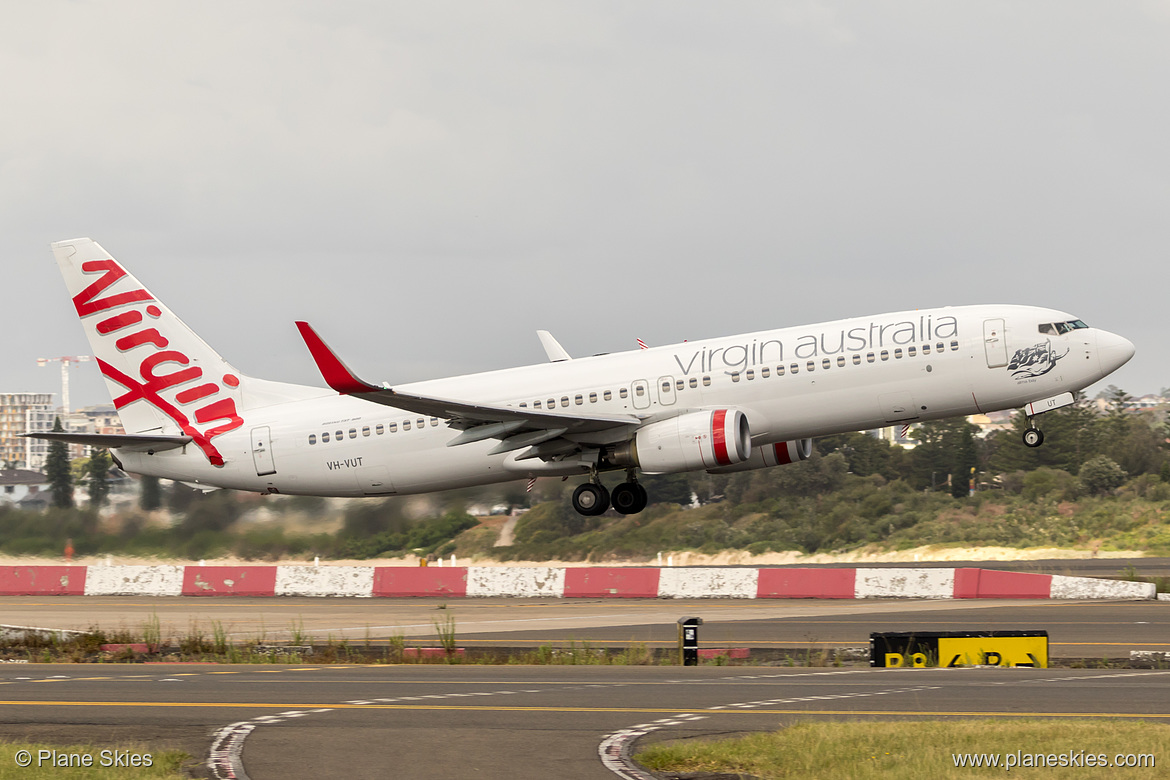 Virgin Australia Boeing 737-800 VH-VUT at Sydney Kingsford Smith International Airport (YSSY/SYD)