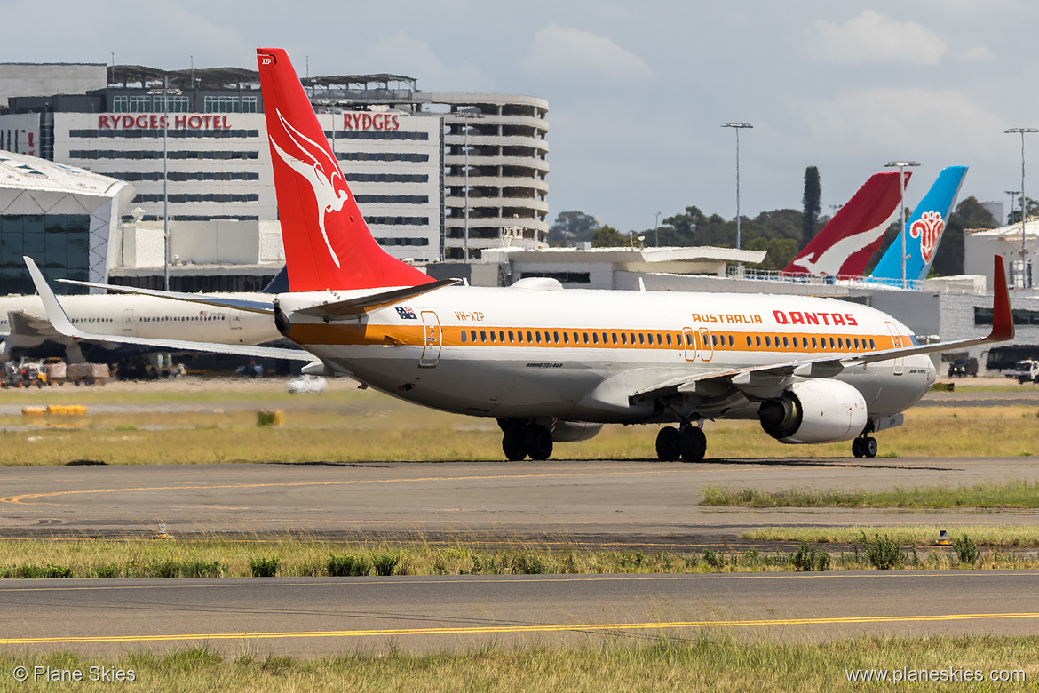 Qantas Boeing 737-800 VH-XZP at Sydney Kingsford Smith International Airport (YSSY/SYD)