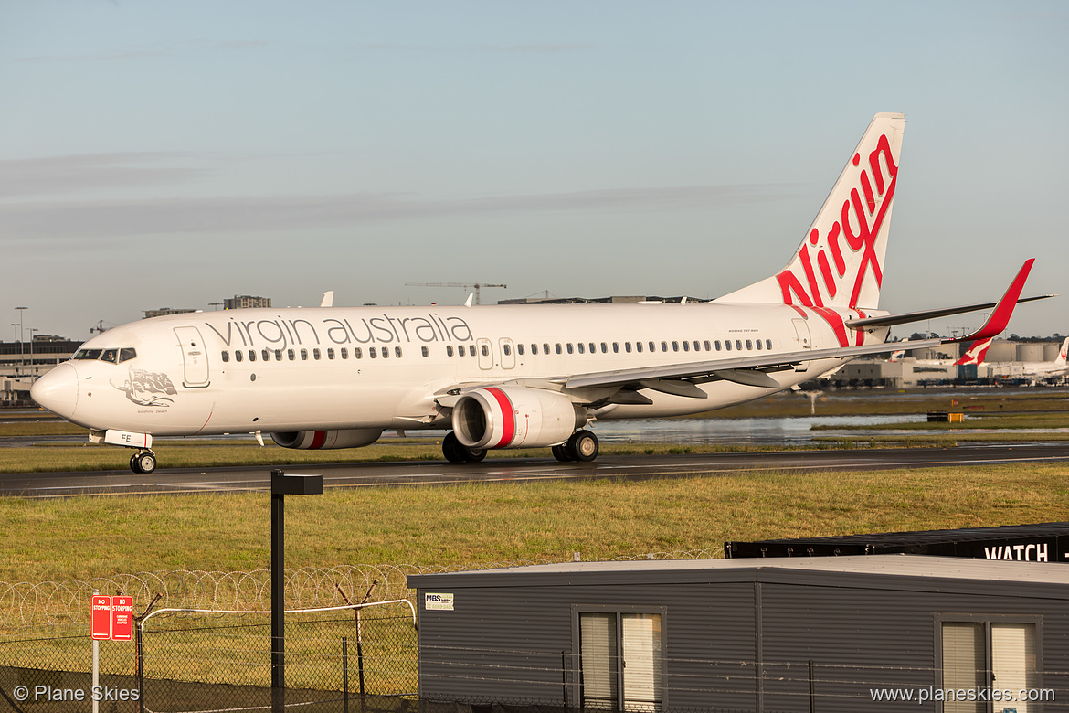 Virgin Australia Boeing 737-800 VH-YFE at Sydney Kingsford Smith International Airport (YSSY/SYD)