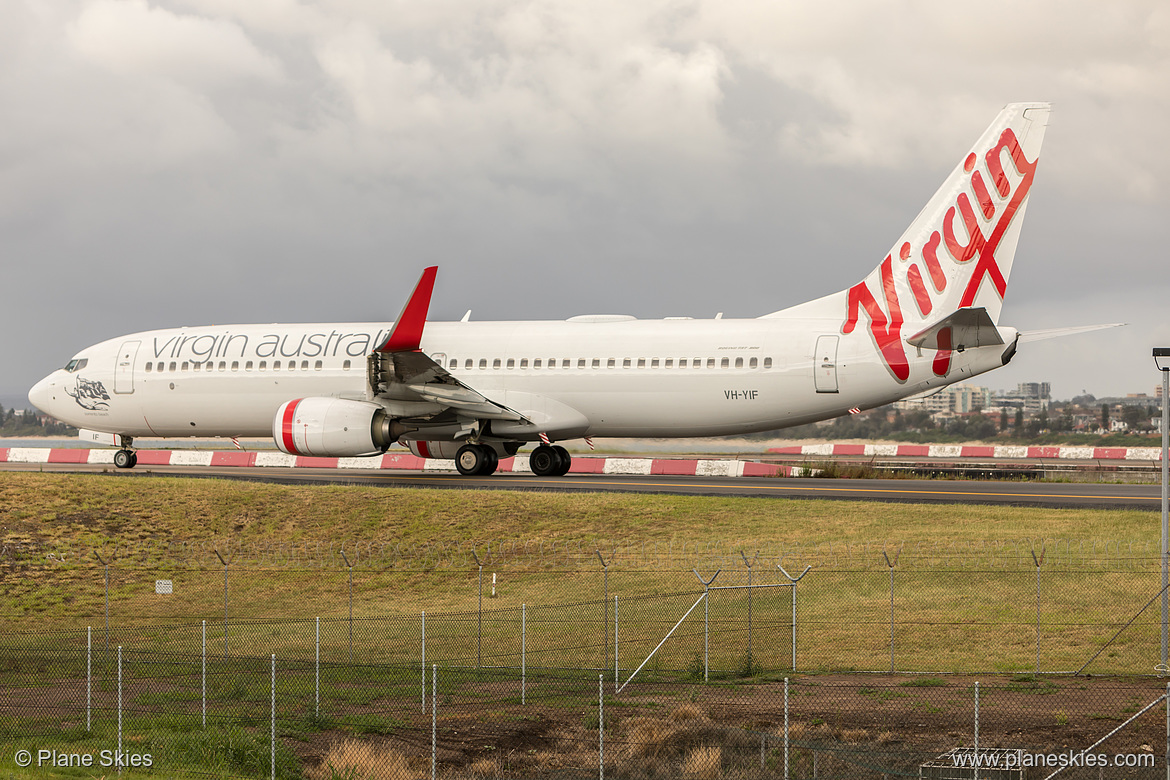 Virgin Australia Boeing 737-800 VH-YIF at Sydney Kingsford Smith International Airport (YSSY/SYD)