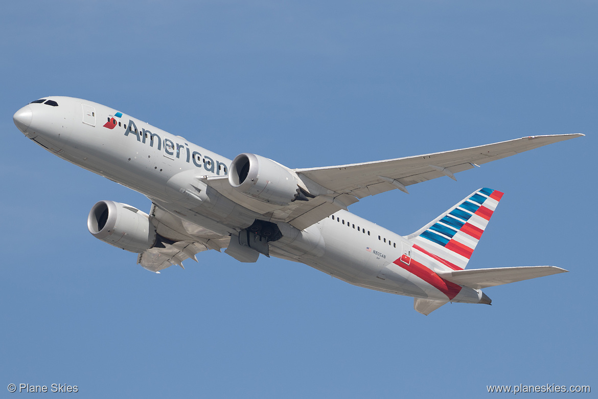 American Airlines Boeing 787-8 N805AN at Los Angeles International Airport (KLAX/LAX)