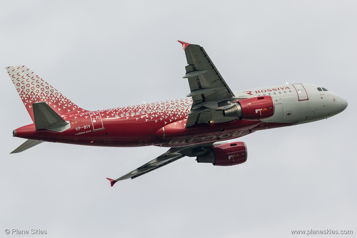 Rossiya Airlines Airbus A319-100 VP-BIV at Munich International Airport (EDDM/MUC)