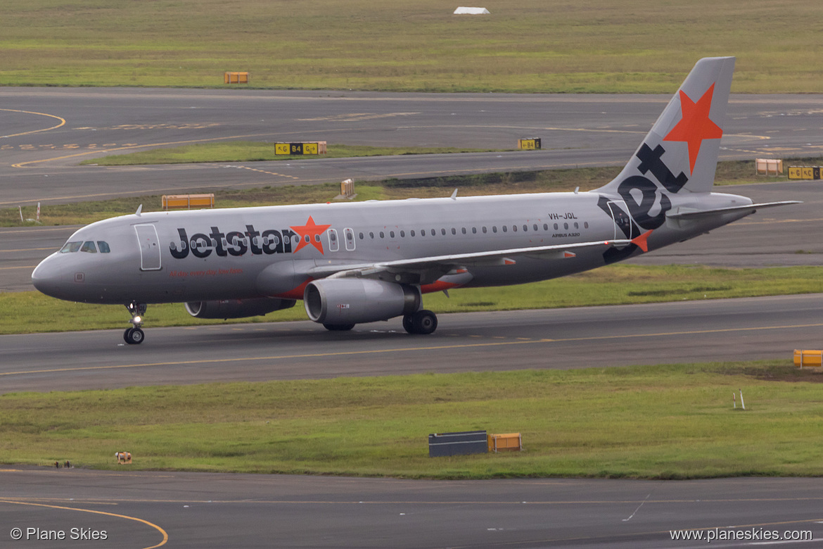 Jetstar Airways Airbus A320-200 VH-JQL at Sydney Kingsford Smith International Airport (YSSY/SYD)