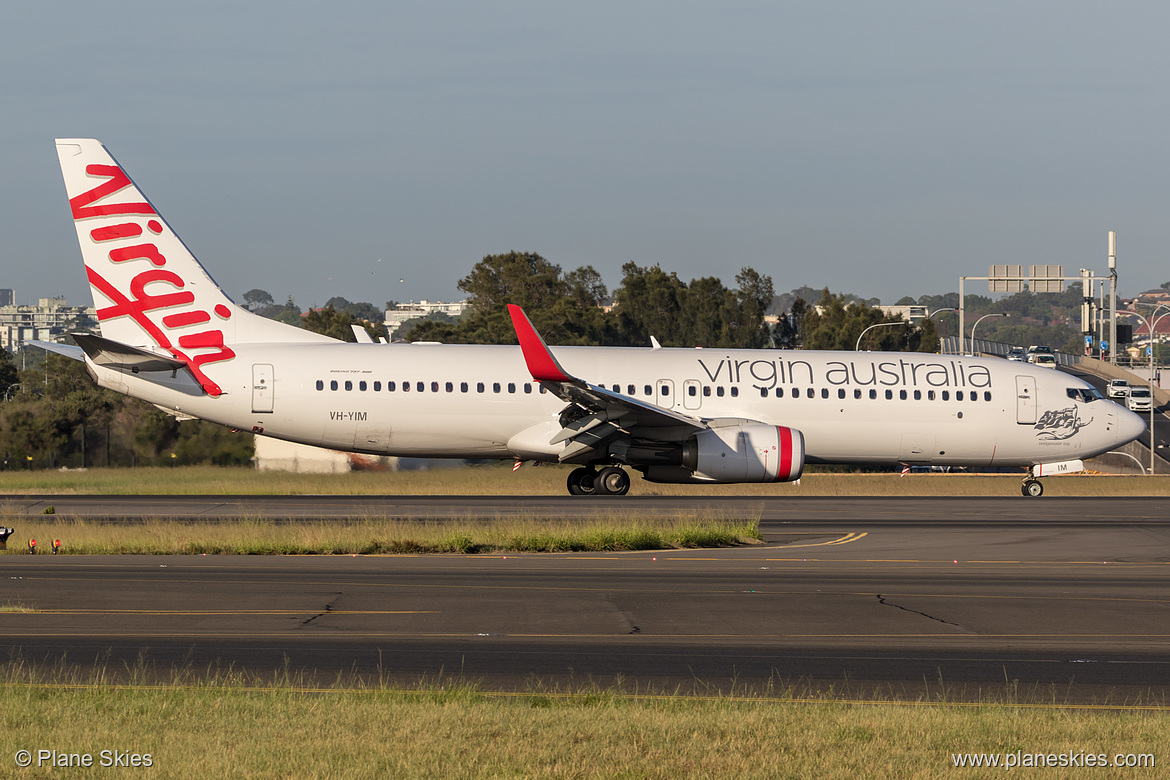 Virgin Australia Boeing 737-800 VH-YIM at Sydney Kingsford Smith International Airport (YSSY/SYD)