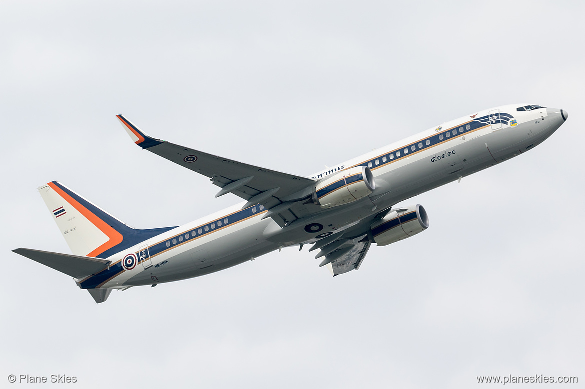 Royal Thai Air Force Boeing 737-800 HS-HMK at Munich International Airport (EDDM/MUC)