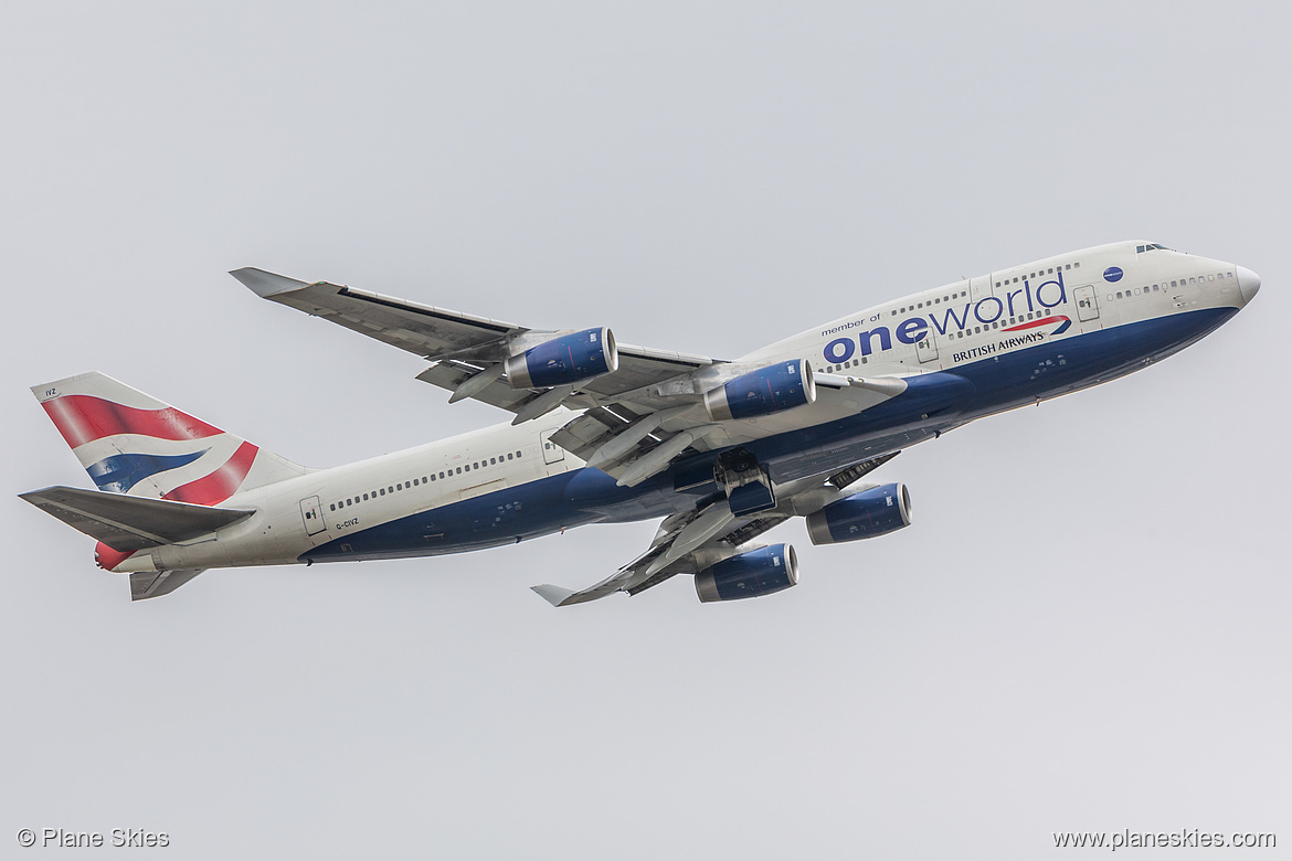 British Airways Boeing 747-400 G-CIVZ at London Heathrow Airport (EGLL/LHR)