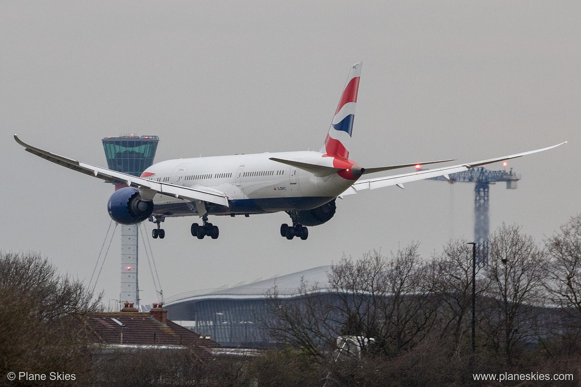 British Airways Boeing 787-9 G-ZBKC at London Heathrow Airport (EGLL/LHR)